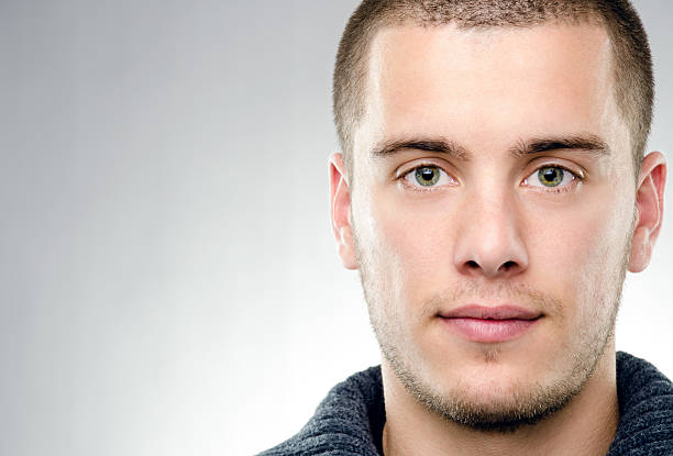 istock Close-up portrait of attractive young man 177422741