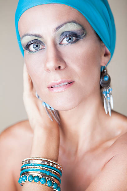 istock Beautiful woman with makeup 177422872