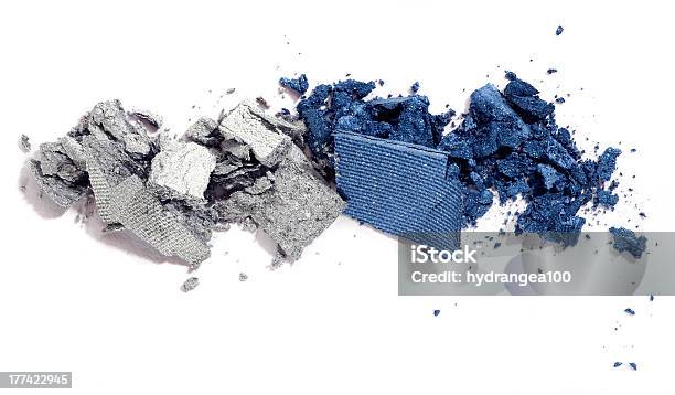 Eyeshadow Stock Photo - Download Image Now - Blue Eyeshadow, Gray Color, Blue