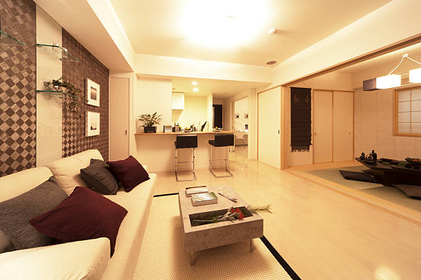istock Japanese living room 177423294
