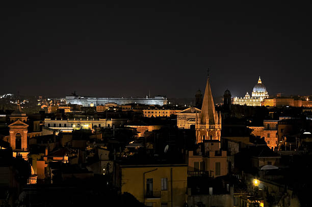 istock Rome in Italy by night 177423873