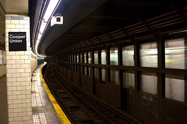 istock Cooper Union and Astor Place Subway Station, NYC 177425880