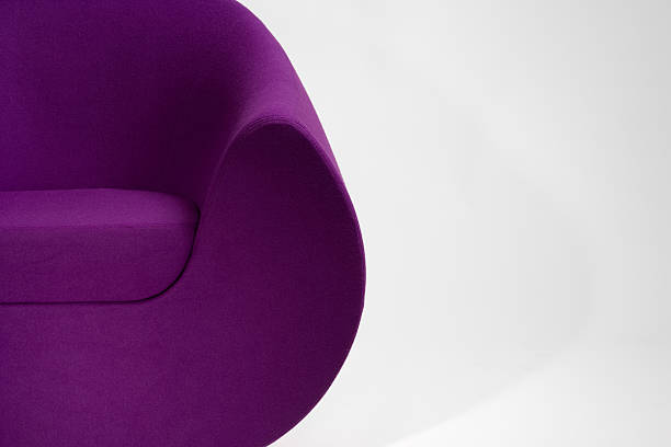 istock Purple Modern Chair 177427478