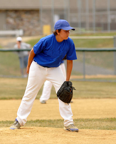 istock waiting for sign from catcher 177427599