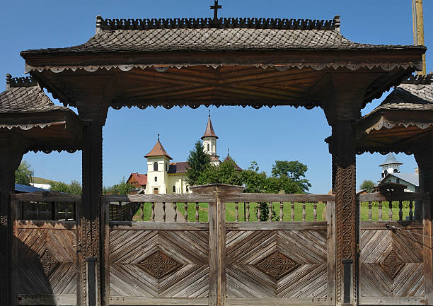 church near Humor Monastery in Romania
