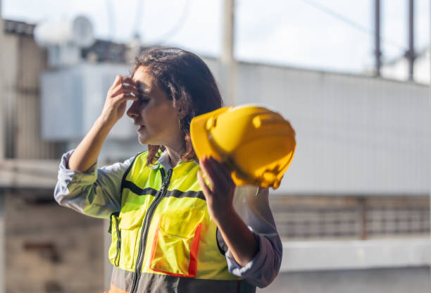 Factory worker feels burnout, low self-esteem due to prolonged stress, need for healthier work ways