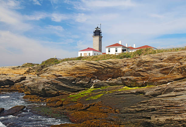 istock The Beavertail Light on Conanicut Island, RI 177428387