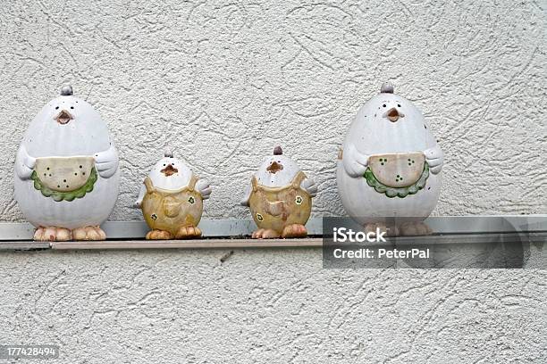 Chicken Family Stock Photo - Download Image Now - Art, Art And Craft, Brown