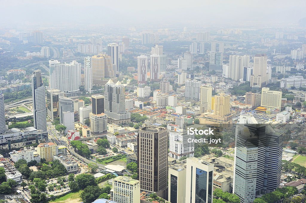 skyline di Kuala Lumpur - Foto stock royalty-free di Affari