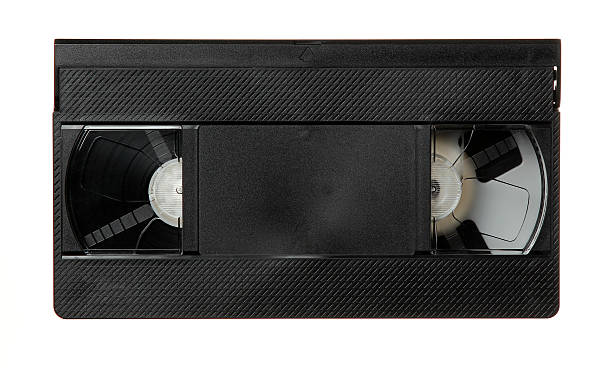 videoband - vcr video video cassette tape retro revival stock-fotos und bilder