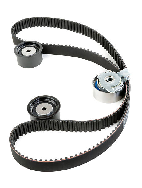 istock tension pulley and timing belt 177428896