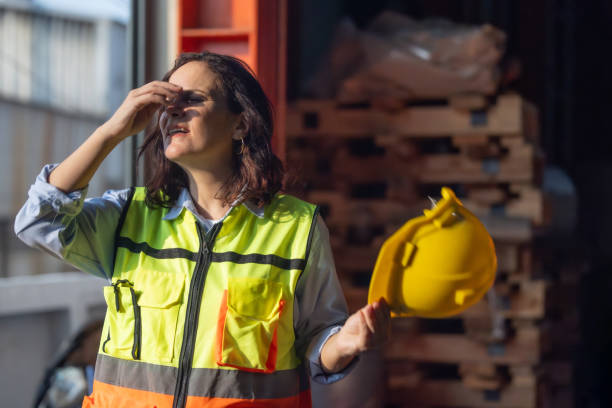 istock Factory worker feels burnout, low self-esteem due to prolonged stress, need for healthier work ways 1774291046