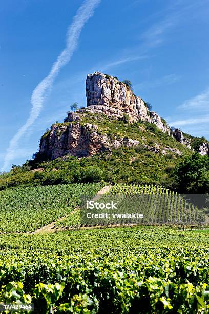 Solutre Rock Stock Photo - Download Image Now - No People, Roche de Solutre, Agriculture