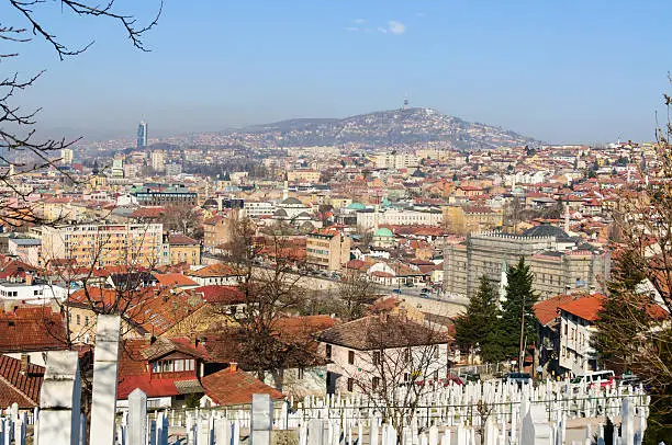 Photo of Panorama view of Sarajevo, Bosnia and Herzegovina