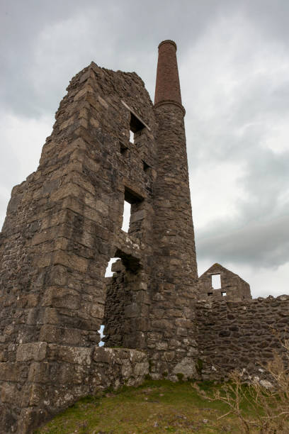 istock Carn Galver Tin Mine engine houses, Penwith Peninsula, Cornwall, UK 1774298726