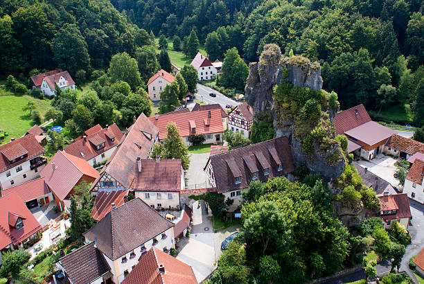 istock Tuchersdorf, panorama of Bavarian town in Germany 177429899