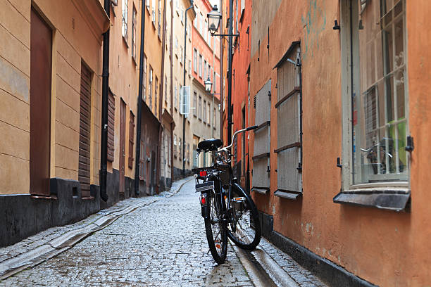 istock bicycle on streets of Stockholm 177430004
