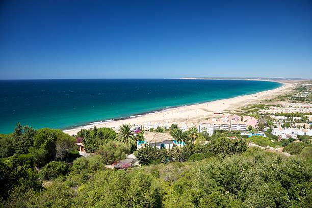 Zahara beach stock photo