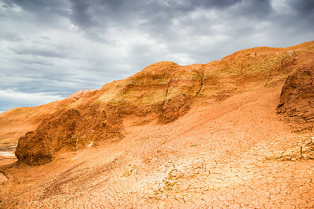 Paisagem espetacular de Kim-kirish - fotografia de stock