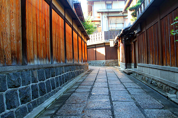 Ishibe-Koji Lane is one of the last of the old traditional streets of Kyoto