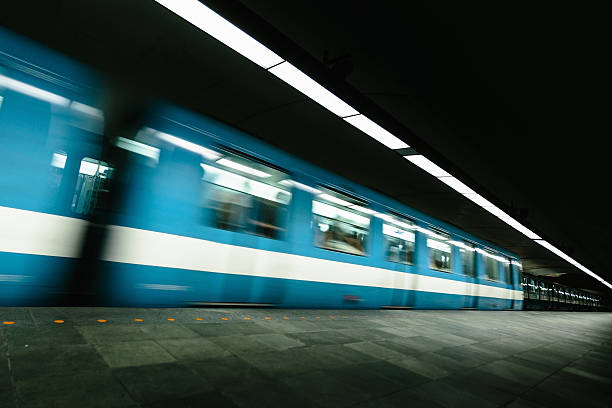 Montreal Metro stock photo