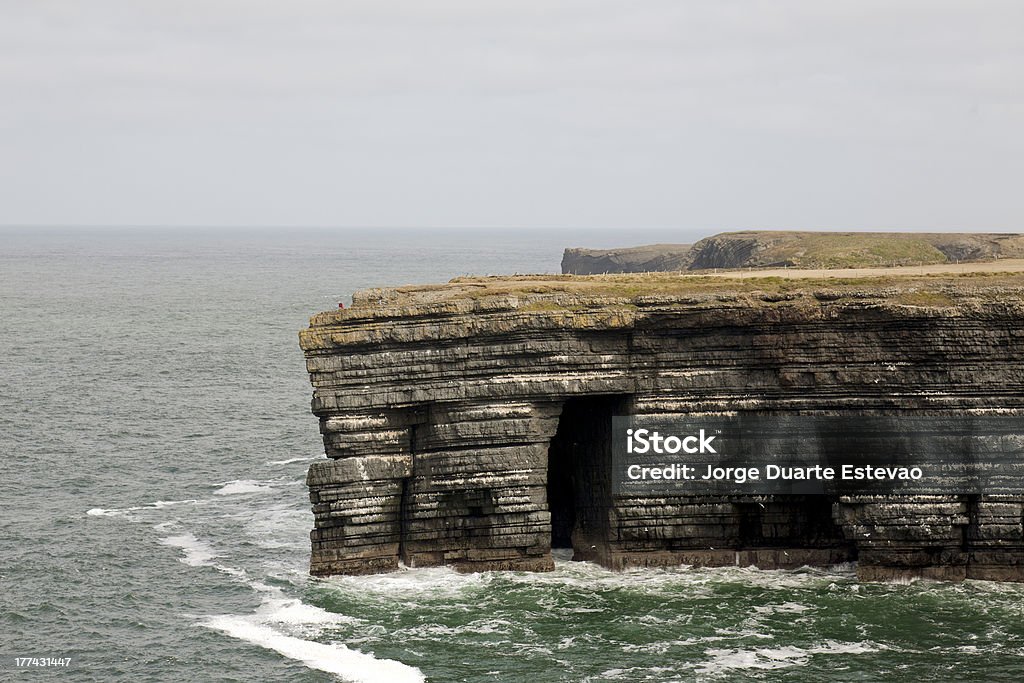 Litoral em ansa Península de cabeça, County Clare, Irlanda - Royalty-free Alto - Descrição Física Foto de stock