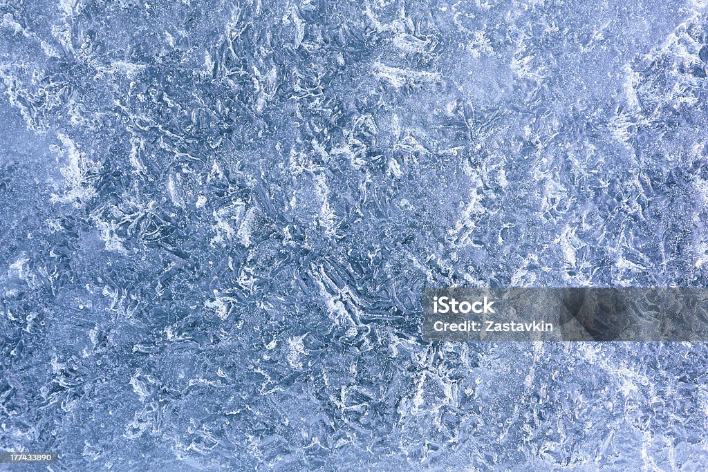 Ice texture Texture of ice of Baikal lake in Siberia Abstract Stock Photo