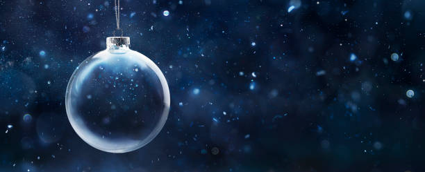 istock Snow Globe In Eve Night - Wish Concept With Abstract Defocused Background 1774341528