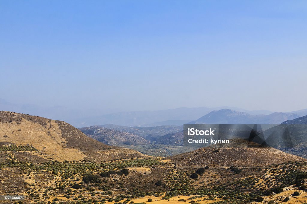 Paisagem rural de Creta - Foto de stock de Agricultura royalty-free