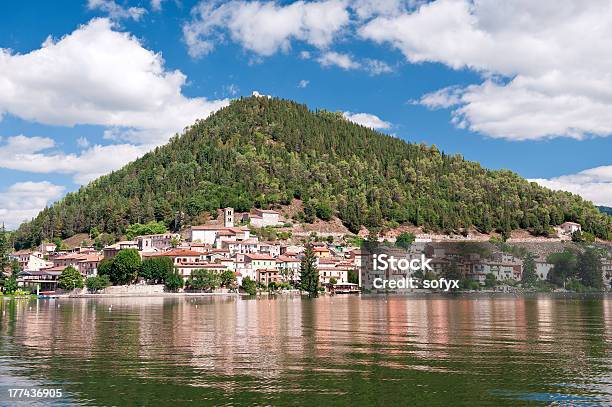 Italy Piediluco Lake Stock Photo - Download Image Now - At The Edge Of, Bathroom, Blue