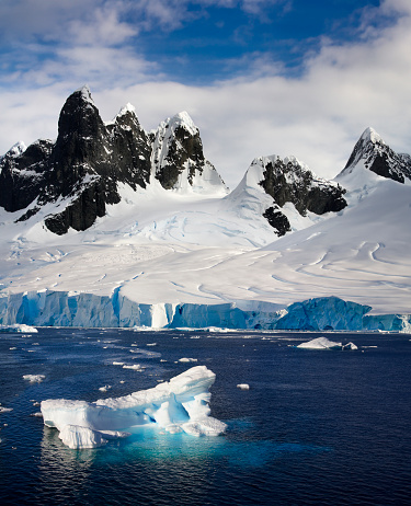 Paradise Bay on the Antarctic Peninsula - Antarctica