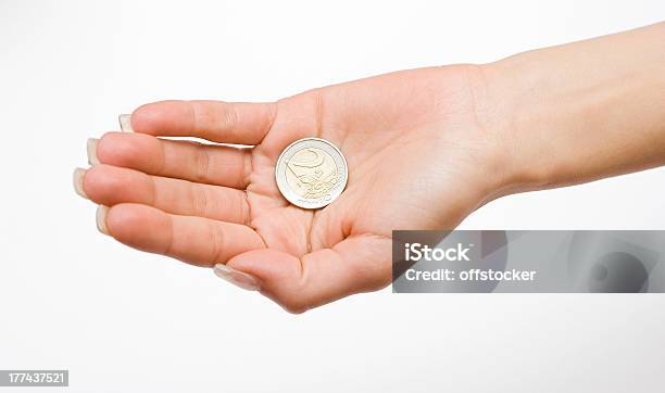 Pieniądze W Palm - zdjęcia stockowe i więcej obrazów Błagać - Błagać, Symbol Euro, Waluta Unii Europejskiej