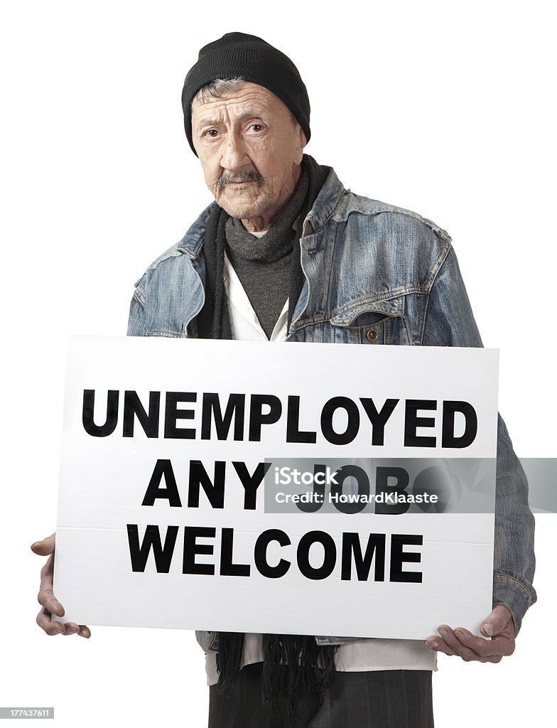 失業率 - 1人のロイヤリティフリーストックフォト