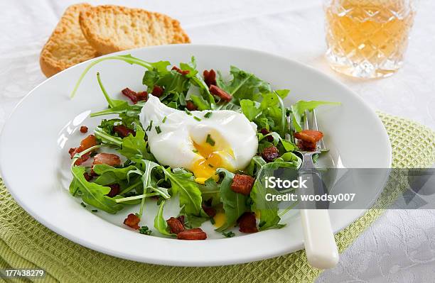 French Bistro Salad Stock Photo - Download Image Now - Appetizer, Arugula, Bacon