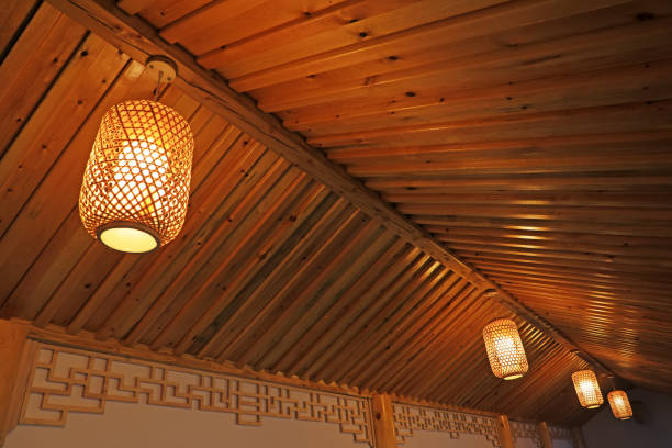 istock Traditional Chinese lanterns hang on the roof 1774387424