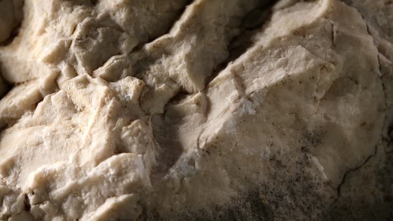 white stone texture close-up. macro shot of a rock. natural mineral background