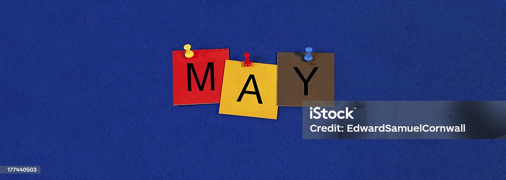 May-calendario y mes serie. - Foto de stock de Mayo - Mes libre de derechos