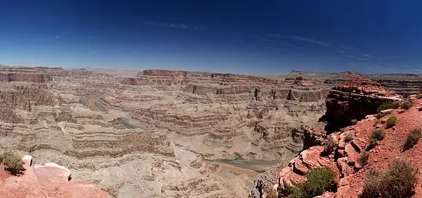The Western Grand Canyon near Eagle Point.