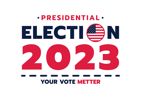 Presidential Election 2023 illustration,