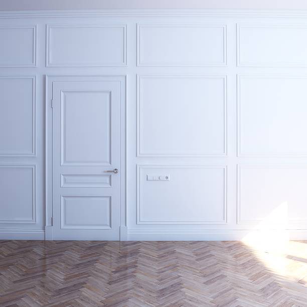 istock new white room with door in the sun 177441169