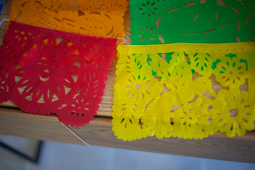 Papel picado day of the dead