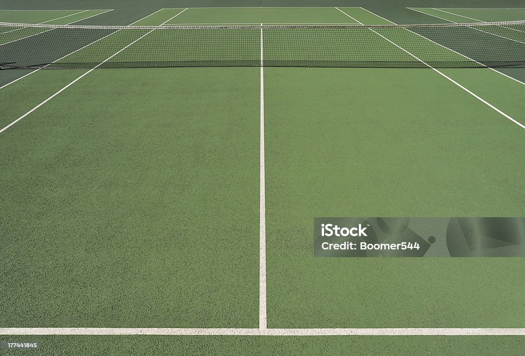 Campo da Tennis - Foto stock royalty-free di Ambientazione esterna