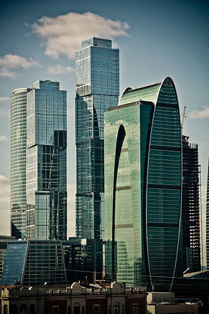 istock Business center Moscow-City 177442895