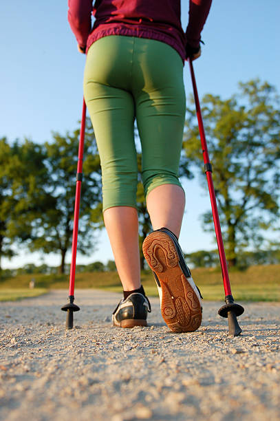 istock Nordic walking in summer 177444444