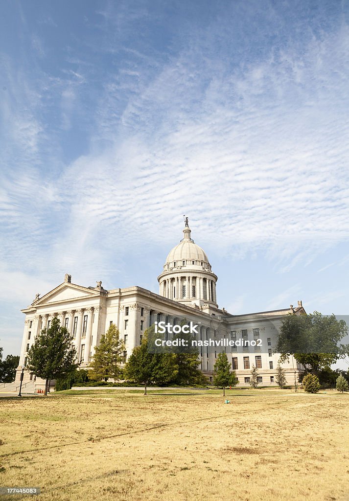 Oklahoma State House i Kapitol Budowa - Zbiór zdjęć royalty-free (Architektura)