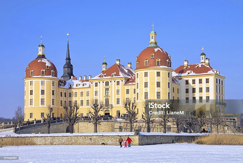 Moritzburg im winter - Lizenzfrei Schloss Moritzburg Stock-Foto