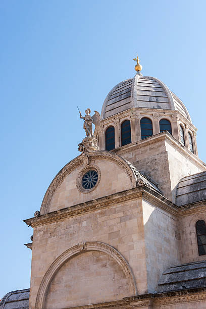 Cathedral Sveti Jakov in Sibenik stock photo