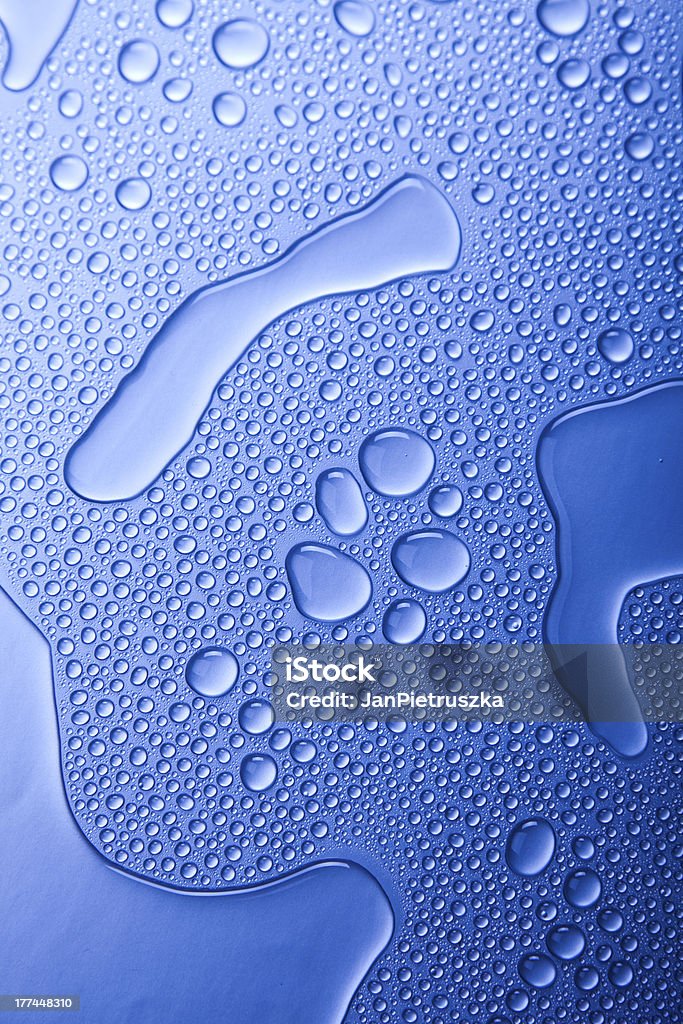 Blue water drop for background Water drops background Abstract Stock Photo