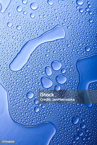 Blue Water Drop For Background Stock Photo - Download Image Now - Abstract, Backgrounds, Blue