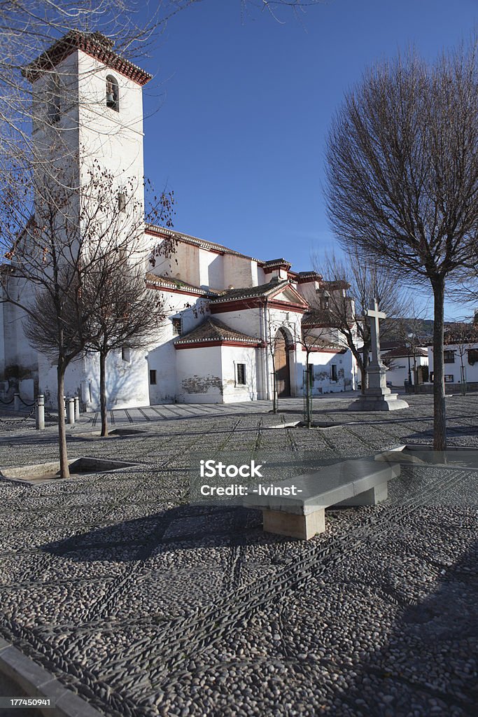 Chiesa di San Nicola a Granada, Spagna - Foto stock royalty-free di Albaicín